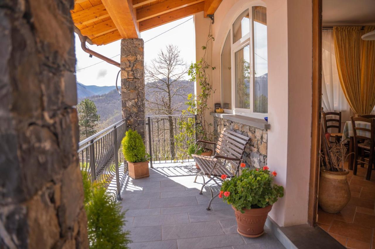 028 - Agriturismo "Il Boschetto" Con Piscina, Pace E Natura - Camera Familiare Cavizzano Εξωτερικό φωτογραφία