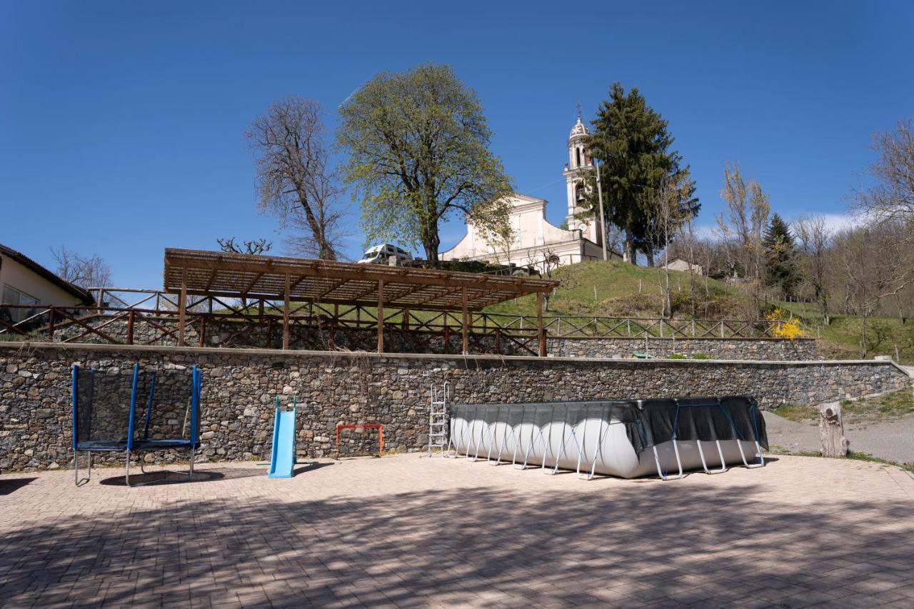 028 - Agriturismo "Il Boschetto" Con Piscina, Pace E Natura - Camera Familiare Cavizzano Εξωτερικό φωτογραφία