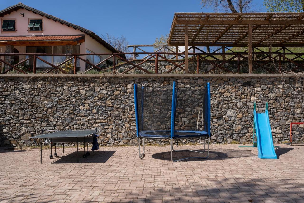 028 - Agriturismo "Il Boschetto" Con Piscina, Pace E Natura - Camera Familiare Cavizzano Εξωτερικό φωτογραφία