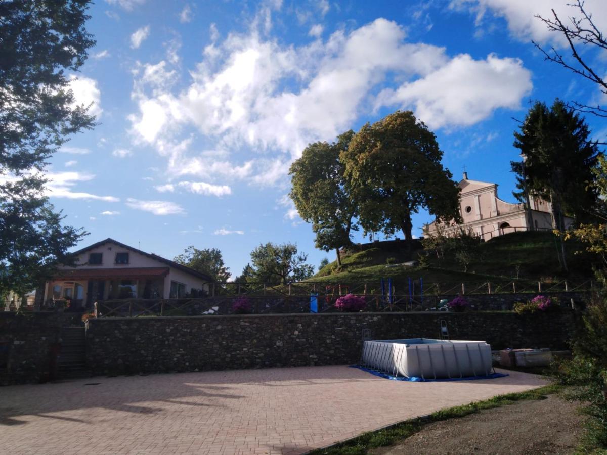 028 - Agriturismo "Il Boschetto" Con Piscina, Pace E Natura - Camera Familiare Cavizzano Εξωτερικό φωτογραφία