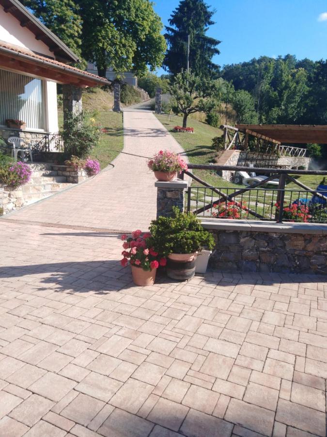028 - Agriturismo "Il Boschetto" Con Piscina, Pace E Natura - Camera Familiare Cavizzano Εξωτερικό φωτογραφία